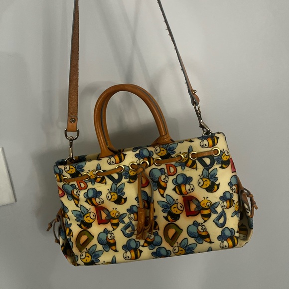 Dooney & Bourke Bags Dooney Bourke Bumble Bee Canvas Purse Poshmark